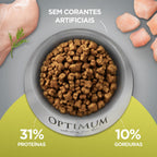 Ração Optimum para Gatos Adultos Sabor Frango 3kg
