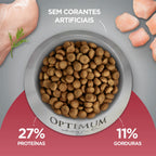 Ração Optimum Frango e Arroz para Cães Filhotes Raças Médias e Grandes até 18 meses 15kg