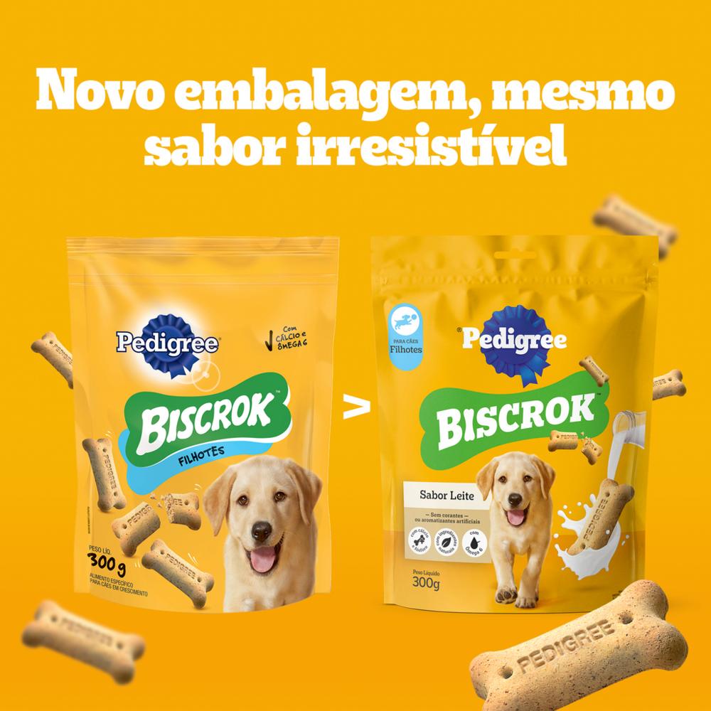 Biscoito Pedigree Biscrok Para Cães Filhotes 300 g