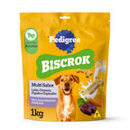 Biscoito Pedigree Biscrok Para Cães Adultos Multi 1 kg