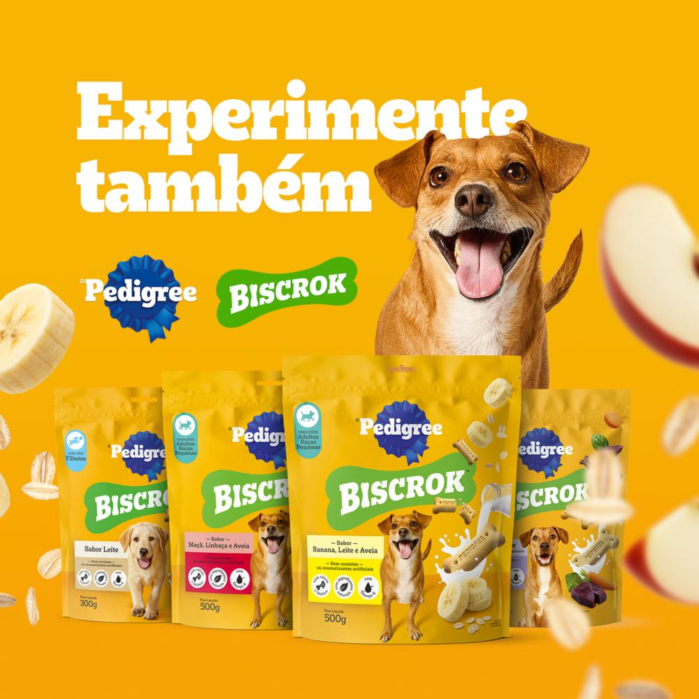Biscoito Pedigree Marrobone Carne Para Cães Adultos 500g