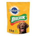 Biscoito Pedigree Biscrok Para Cães Adultos Raças Grandes 1 kg