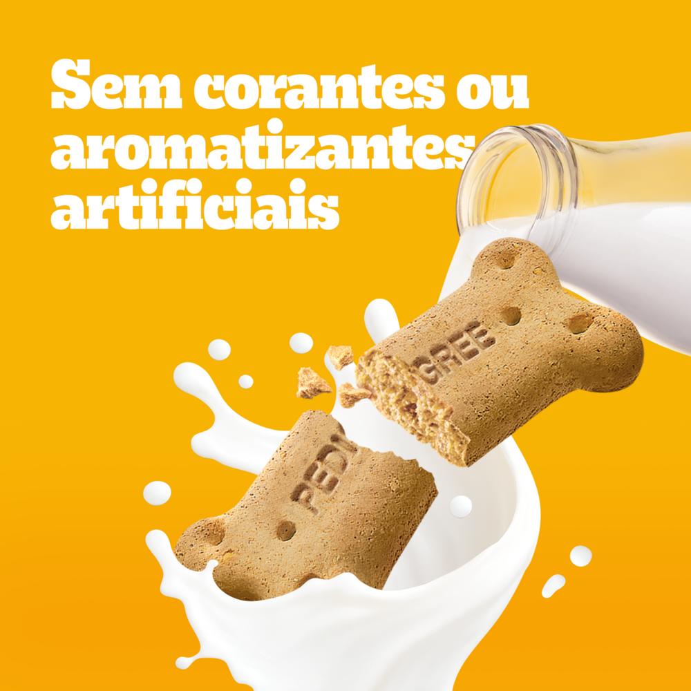 Biscoito Pedigree Biscrok Para Cães Adultos Raças Grandes Sabor Leite 500 g