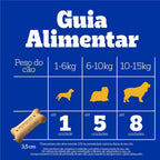 Biscoito Pedigree Biscrok Para Cães Adultos Raças Pequenas 500 g