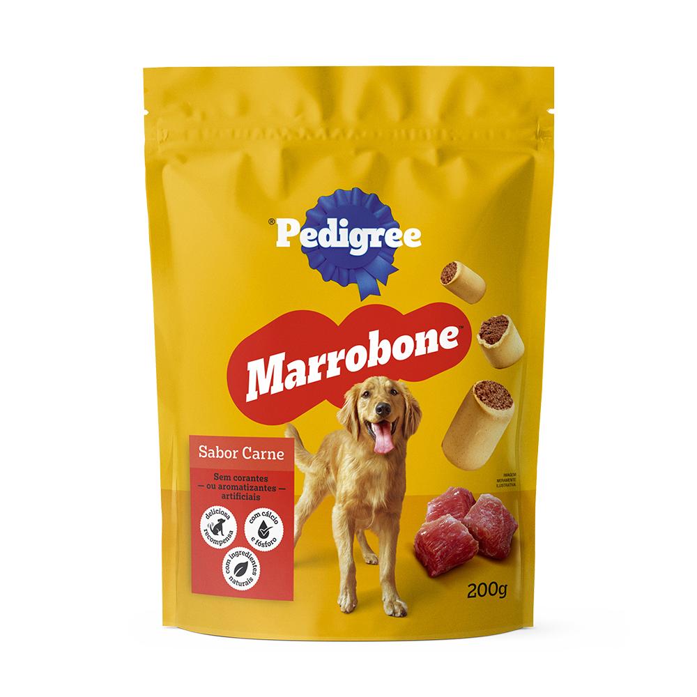 Biscoito Pedigree Marrobone Carne Para Cães Adultos 200g