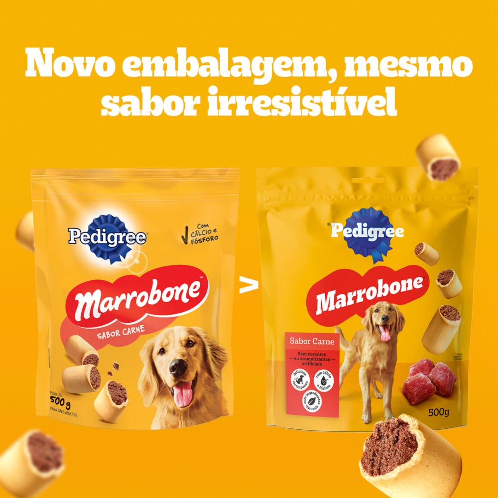 Biscoito Pedigree Marrobone Carne Para Cães Adultos 200g