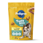 Petisco Pedigree Tasty Bites para Cães Adultos Sabor Frango Saboroso 80g