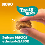 Petisco Pedigree Tasty Bites para Cães Adultos Sabor Carne Suculenta 40g