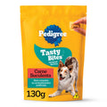 Petisco Pedigree Tasty Bites para Cães Adultos Sabor Carne Suculenta 130g