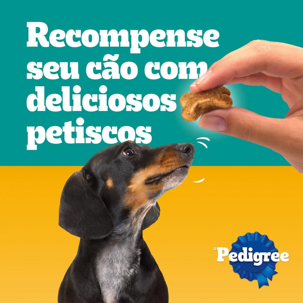 Petisco Pedigree Tasty Bites para Cães Adultos Sabor Carne Suculenta 130g