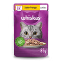Ração Úmida Whiskas Sachê Frango ao Molho para Gatos Adultos 85 g