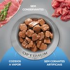 Ração Úmida Optimum Sachê para Cães Adultos Sabor Carne 100g