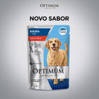 Ração Úmida Optimum Sachê para Cães Adultos Sabor Carne 100g