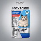 Ração Úmida Optimum Sachê para Gatos Adultos Castrados Sabor Carne 85g