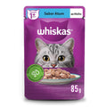Ração Úmida Whiskas Sachê Atum ao Molho para Gatos Adultos 85 g