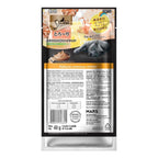 Petisco Sheba Cremoso Sabores Frango e Frango & Peixe Branco Gatos Adultos 4 Uni