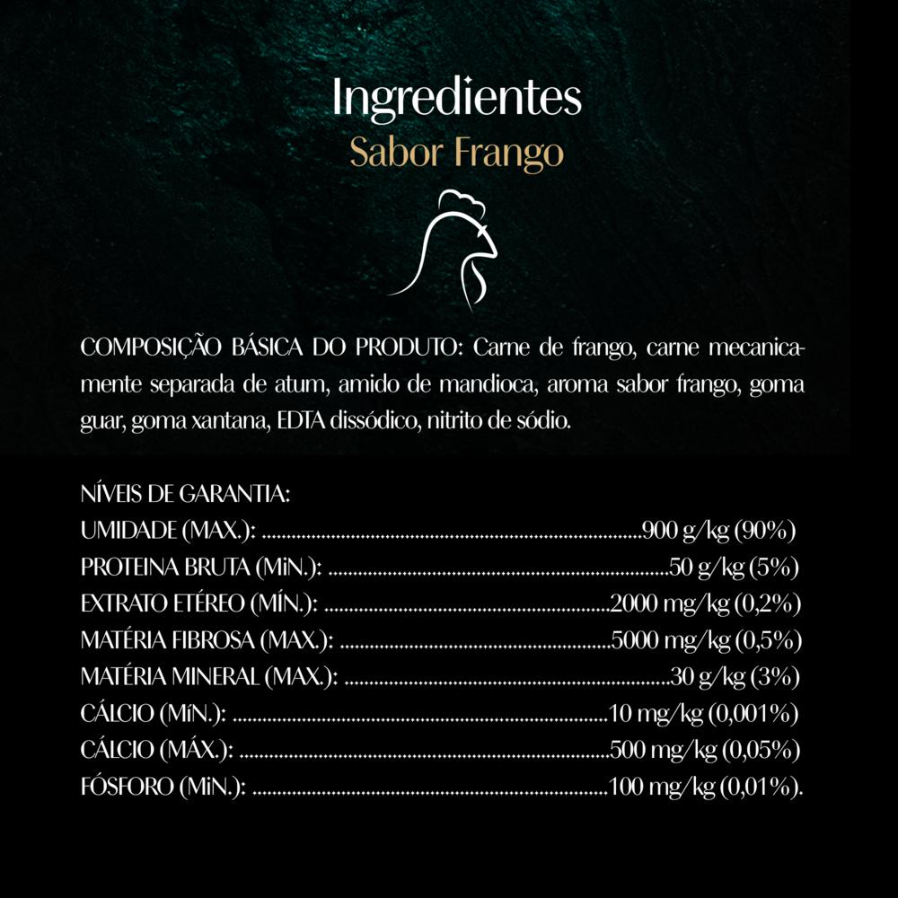 Petisco Sheba Cremoso Sabores Frango e Frango & Peixe Branco Gatos Adultos 4 Uni
