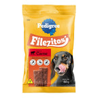 Petisco Pedigree Filezitos Bifinho Carne para Cães Adultos 60g