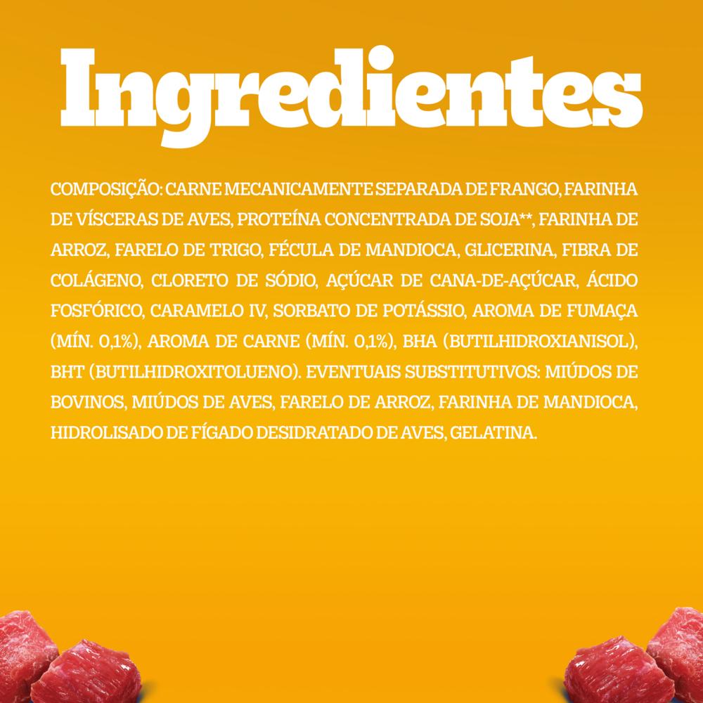 Petisco Pedigree Filezitos Bifinho Carne para Cães Adultos 60g