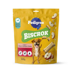 Biscoito Pedigree Biscrok Para Cães Adultos Raças Pequenas  Sabor Maça, Linhaça e Aveia 500g