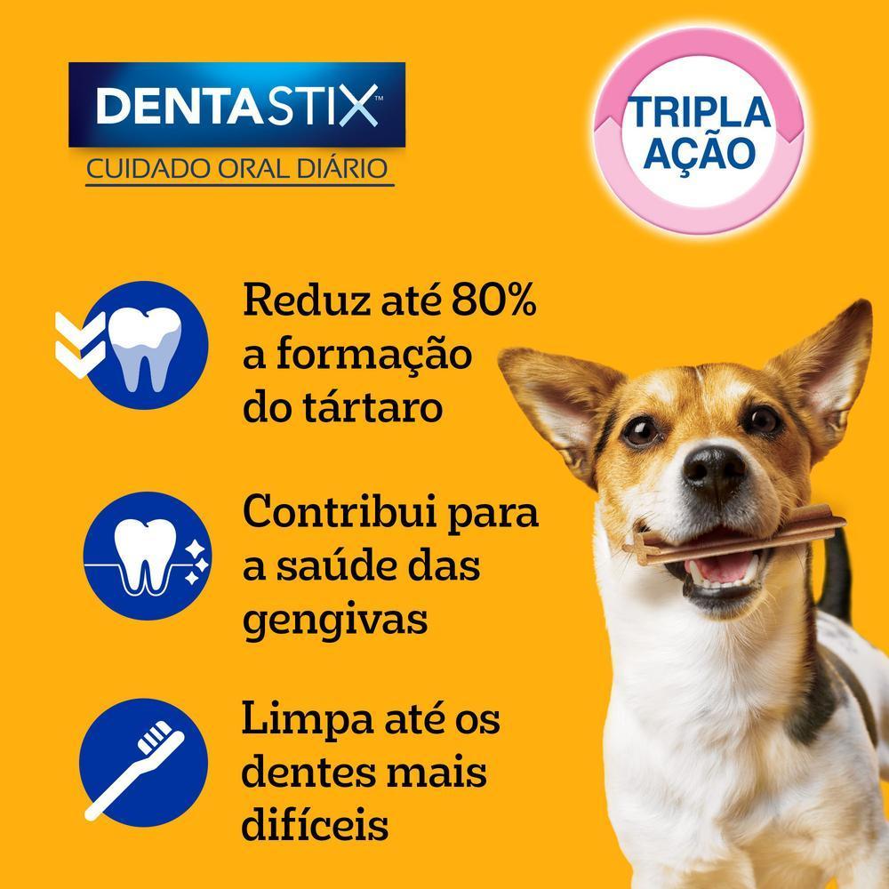 Petisco Pedigree Dentastix Cuidado Oral Para Cães Adultos Raças Pequenas 7 Unidades