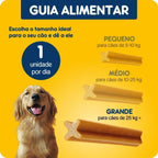Petisco Pedigree Dentastix Cuidado Oral Para Cães Adultos Raças Grandes 7 Unidades
