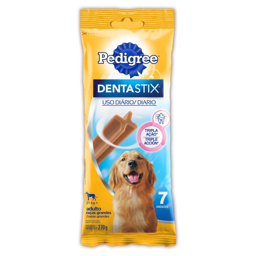 Petisco Pedigree Dentastix Cuidado Oral Para Cães Adultos Raças Grandes 7 Unidades