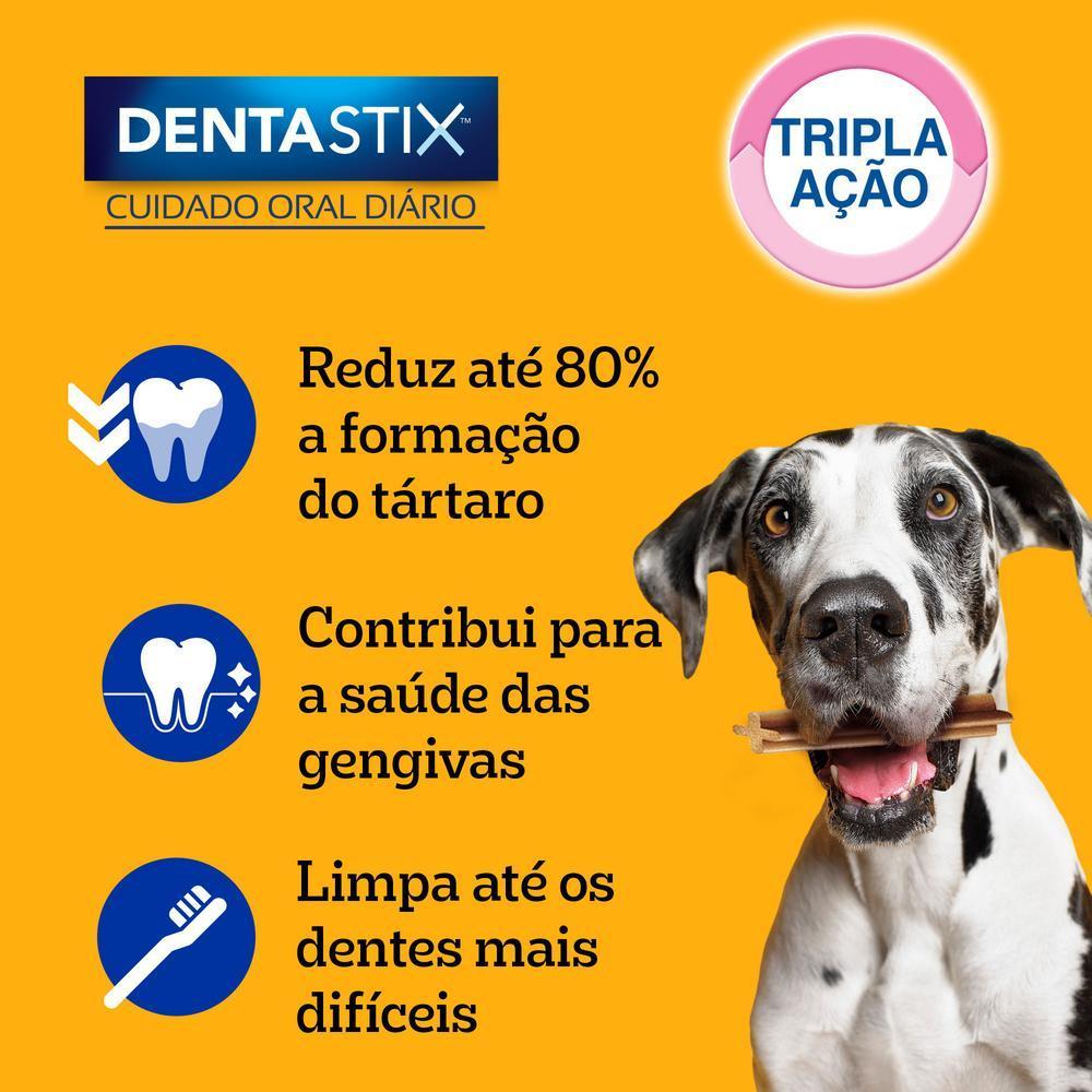Petisco Pedigree Dentastix Cuidado Oral Para Cães Adultos Raças Grandes 7 Unidades