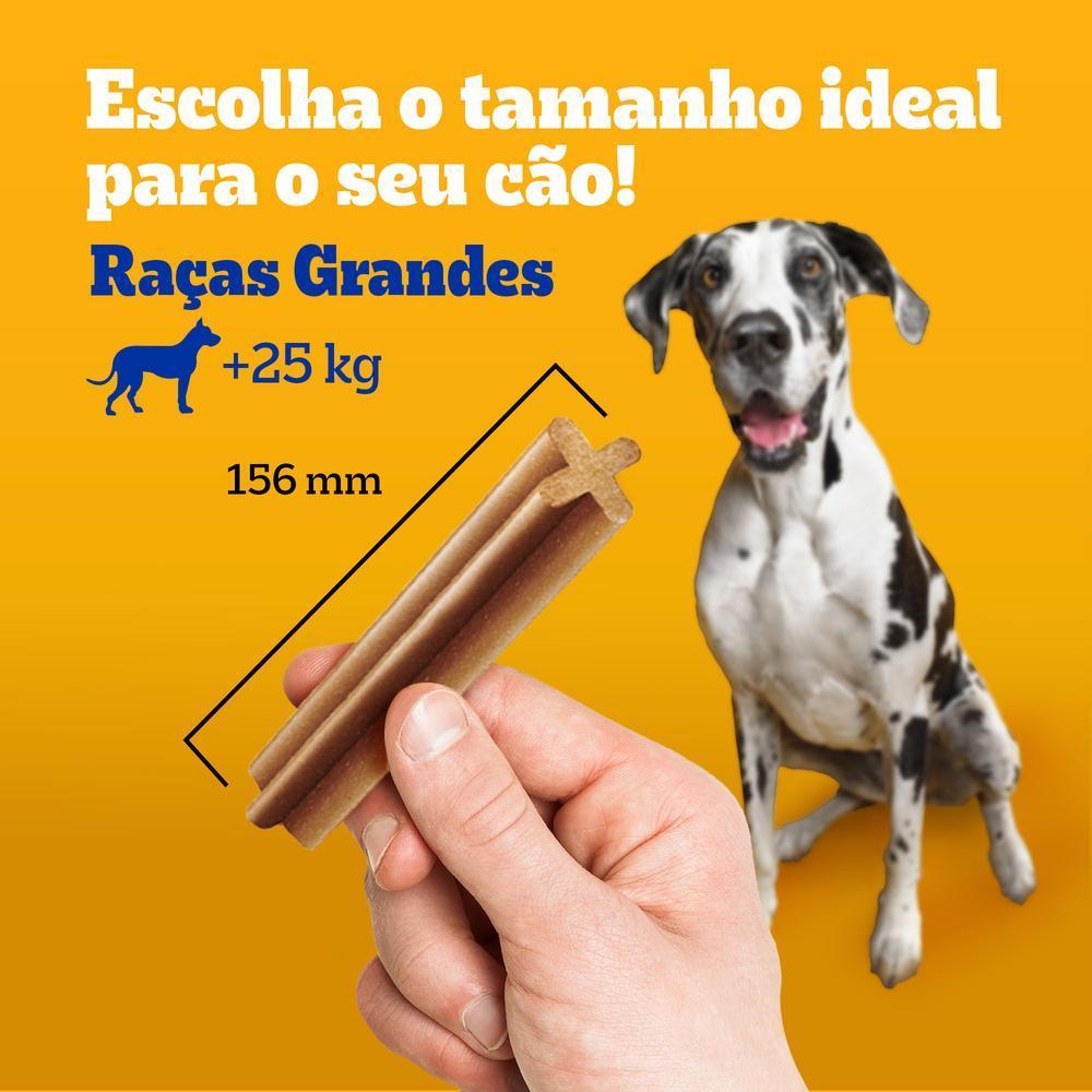 Petisco Pedigree Dentastix Cuidado Oral Para Cães Adultos Raças Grandes 7 Unidades