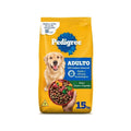 Ração Pedigree Carne e Vegetais Cães Adultos Raças Médias e Grandes 15 kg