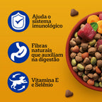 Ração Pedigree Carne e Vegetais Cães Adultos Raças Médias e Grandes 15 kg