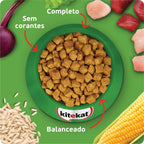 Ração KiteKat Mix de Carnes Para Gatos Adultos 900g