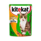 Ração para Gatos Adultos Kitekat Frango Ao Molho 70G