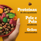 Ração Pedigree Carne e Vegetais Cães Adultos Raças Médias e Grandes 10,1 kg