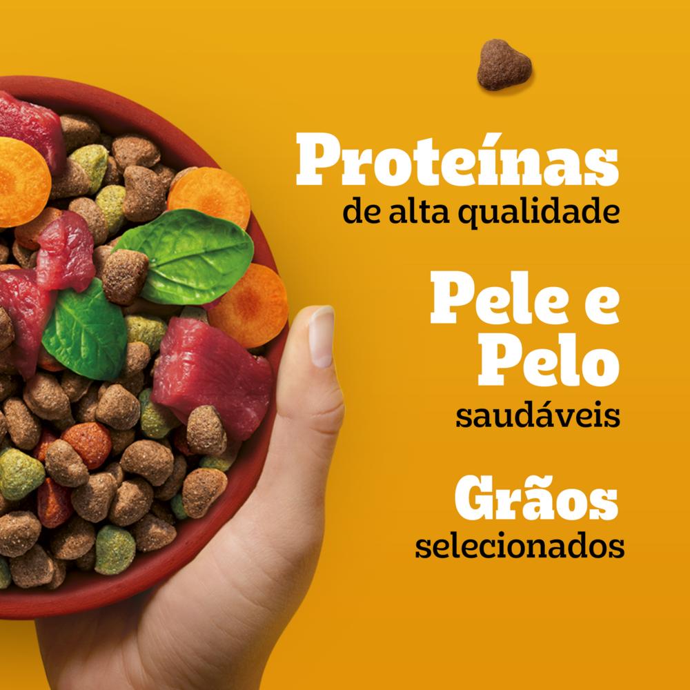 Ração Pedigree Carne e Vegetais Cães Adultos Raças Médias e Grandes 10,1 kg