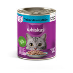 Ração Úmida Whiskas Lata Atum ao Molho para Gatos Adultos 290 g