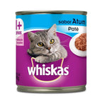 Ração Úmida Whiskas Lata Atum ao Molho para Gatos Adultos 290 g