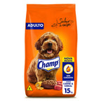 Ração Champ Carne e Cereal Para Cães Adultos 15 kg