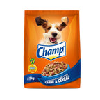 Ração Champ Carne e Cereal Para Cães Adultos 15 kg
