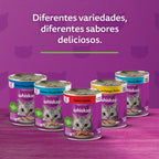 Ração Úmida Whiskas Lata Patê de Carne para Gatos Adultos 290 g