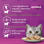 Ração Úmida Whiskas Lata Patê de Frango para Gatos Adultos 290 g