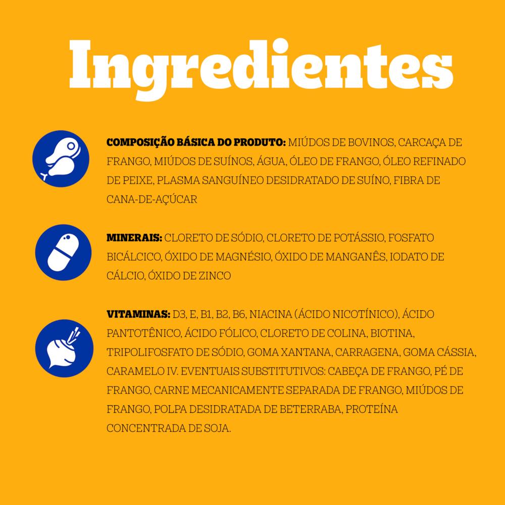 Ração Úmida Pedigree Lata Patê de Carne e Frango para Cães Filhotes 280g