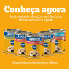 Ração Úmida Pedigree Lata Patê de Carne e Frango para Cães Filhotes 280g