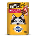 Ração Úmida Pedigree Sachê High Protein Cães Adultos Carne e Frango 85 g