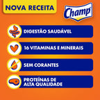 Ração Champ Carne e Cereal Para Cães Adultos 900g