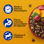 Ração Pedigree Carne e Vegetais Cães Adultos Raças Pequenas e Minis 900 g