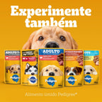 Ração Pedigree Carne e Vegetais Cães Adultos Raças Pequenas e Minis 900 g