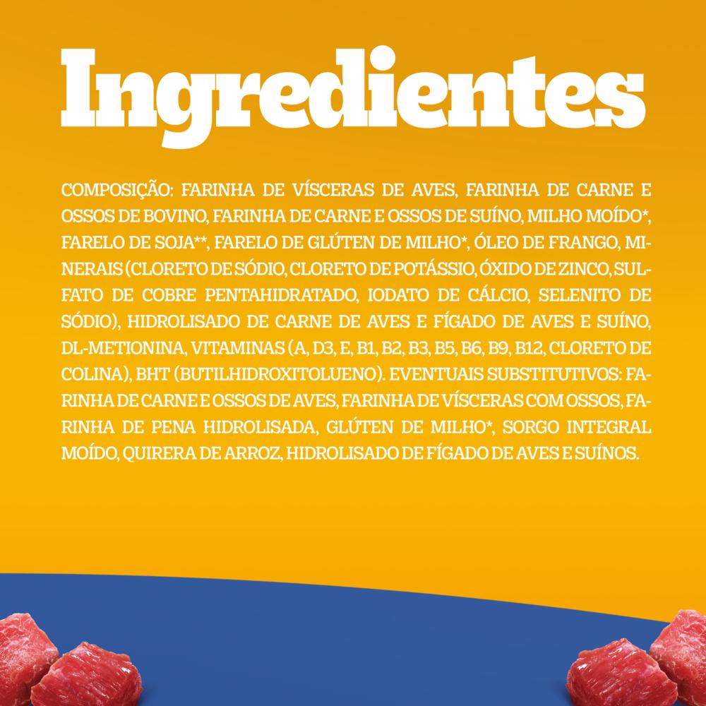 Ração Pedigree Nutrição Essencial Carne Para Cães Adultos 900 g