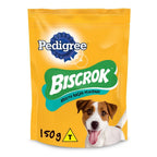 Biscoito Pedigree Biscrok Para Cães Adultos Raças Pequenas 150 g 4un