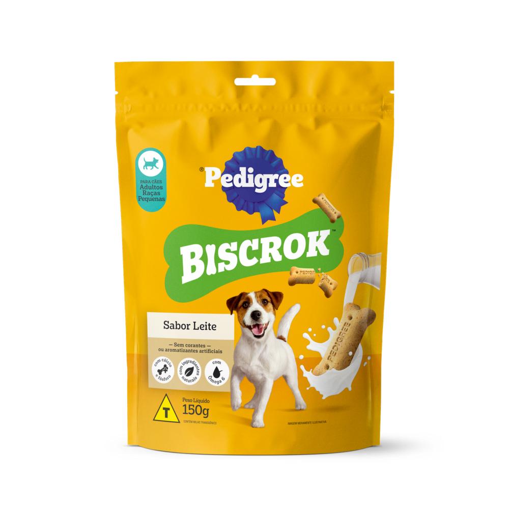 Biscoito Pedigree Biscrok Para Cães Adultos Raças Pequenas 150 g